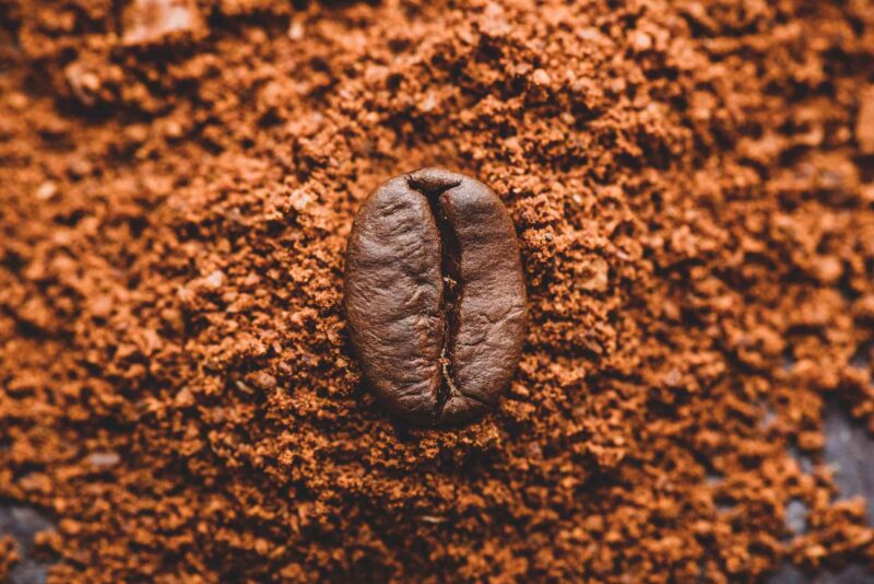 コーヒー豆を拡大しています。